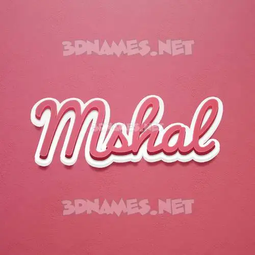 mshal in Red Scribble style - 3D name wallpaper mshal in Red Scribble style - 3D name wallpaper