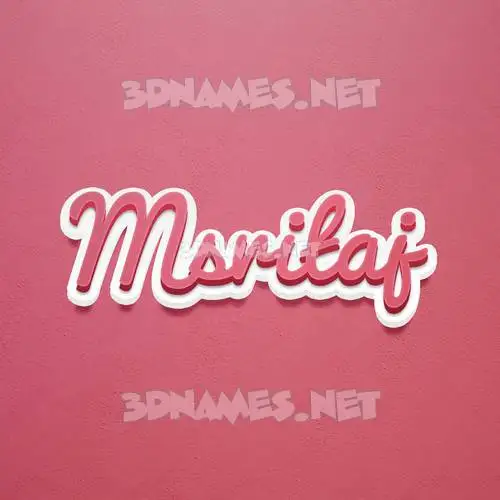msritaj in Red Scribble style - 3D name wallpaper msritaj in Red Scribble style - 3D name wallpaper