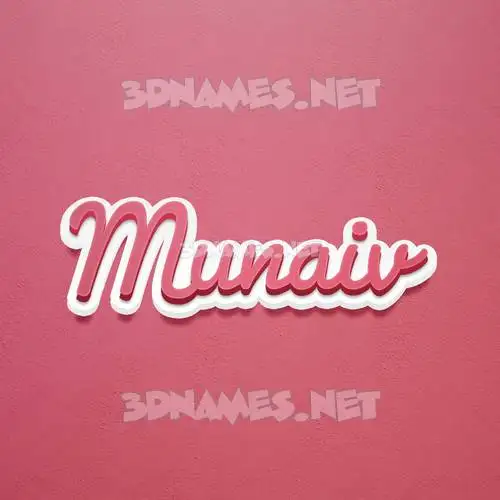 munaiv in Red Scribble style - 3D name wallpaper munaiv in Red Scribble style - 3D name wallpaper