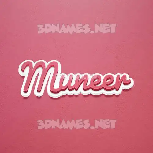 muneer in Red Scribble style - 3D name wallpaper muneer in Red Scribble style - 3D name wallpaper