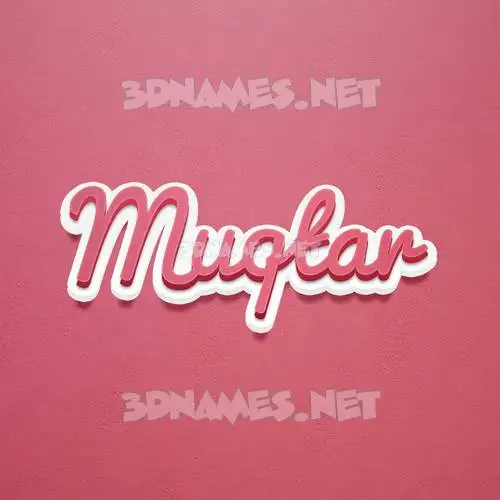 muqtar in Red Scribble style - 3D name wallpaper muqtar in Red Scribble style - 3D name wallpaper