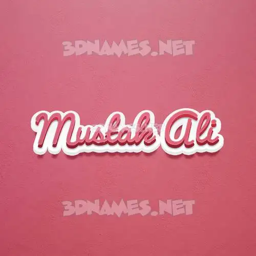 mustak ali in Red Scribble style - 3D name wallpaper mustak ali in Red Scribble style - 3D name wallpaper