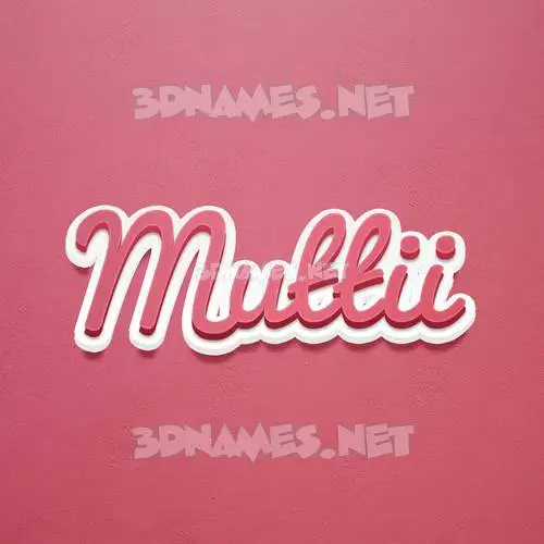 muttii in Red Scribble style - 3D name wallpaper muttii in Red Scribble style - 3D name wallpaper