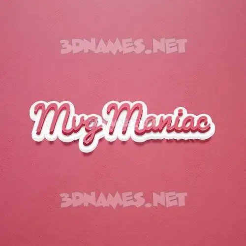 mvg maniac in Red Scribble style - 3D name wallpaper mvg maniac in Red Scribble style - 3D name wallpaper