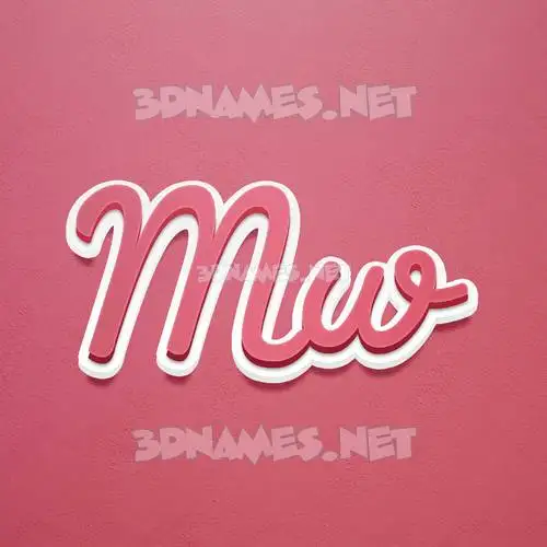 mw in Red Scribble style - 3D name wallpaper mw in Red Scribble style - 3D name wallpaper