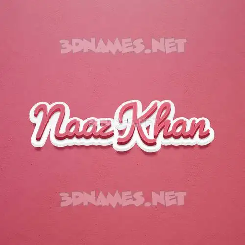 naaz khan in Red Scribble style - 3D name wallpaper naaz khan in Red Scribble style - 3D name wallpaper