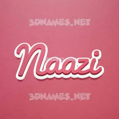 naazi in Red Scribble style - 3D name wallpaper naazi in Red Scribble style - 3D name wallpaper