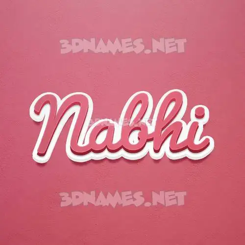 nabhi in Red Scribble style - 3D name wallpaper nabhi in Red Scribble style - 3D name wallpaper