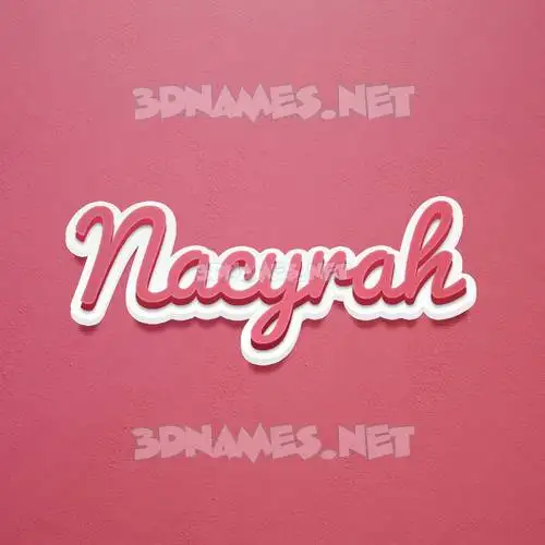 nacyrah in Red Scribble style - 3D name wallpaper nacyrah in Red Scribble style - 3D name wallpaper