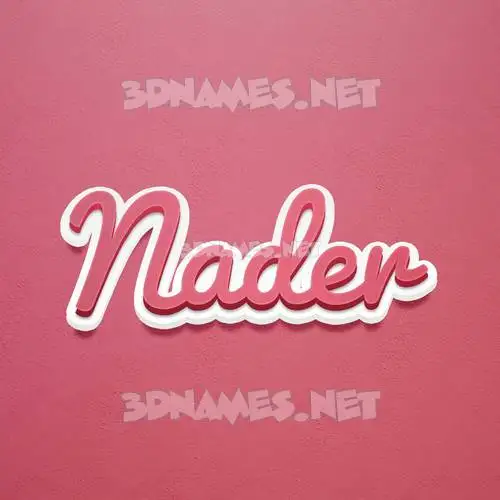 nader in Red Scribble style - 3D name wallpaper nader in Red Scribble style - 3D name wallpaper