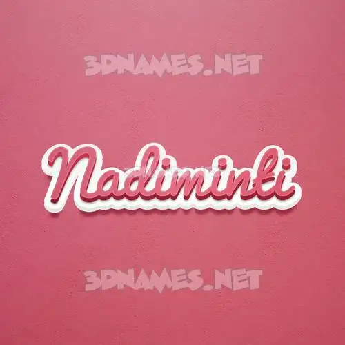 nadiminti in Red Scribble style - 3D name wallpaper nadiminti in Red Scribble style - 3D name wallpaper