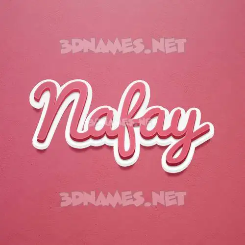 nafay in Red Scribble style - 3D name wallpaper nafay in Red Scribble style - 3D name wallpaper