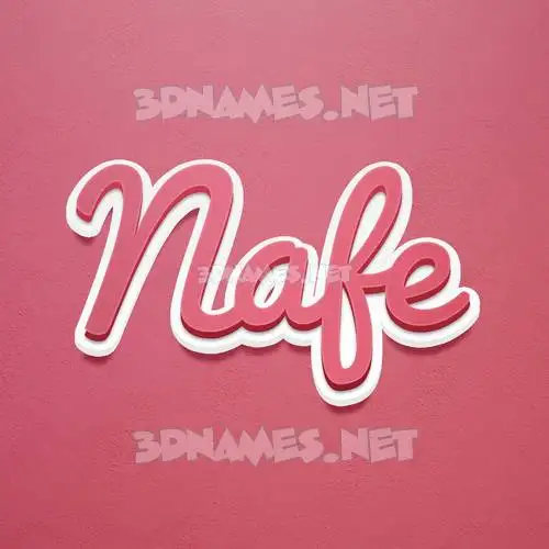 nafe in Red Scribble style - 3D name wallpaper nafe in Red Scribble style - 3D name wallpaper