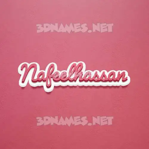 nafeelhassan in Red Scribble style - 3D name wallpaper nafeelhassan in Red Scribble style - 3D name wallpaper