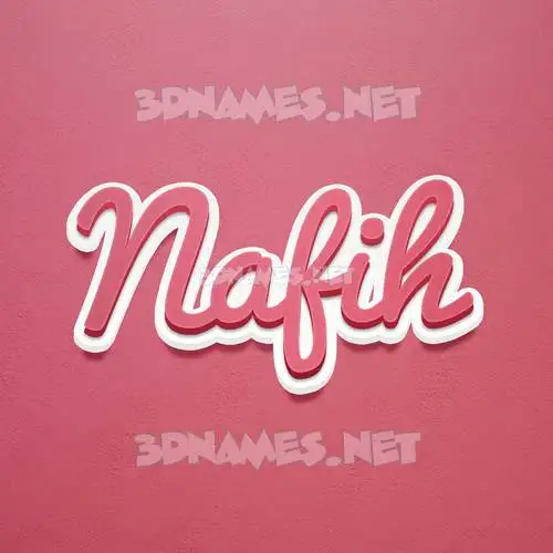 nafih in Red Scribble style - 3D name wallpaper nafih in Red Scribble style - 3D name wallpaper