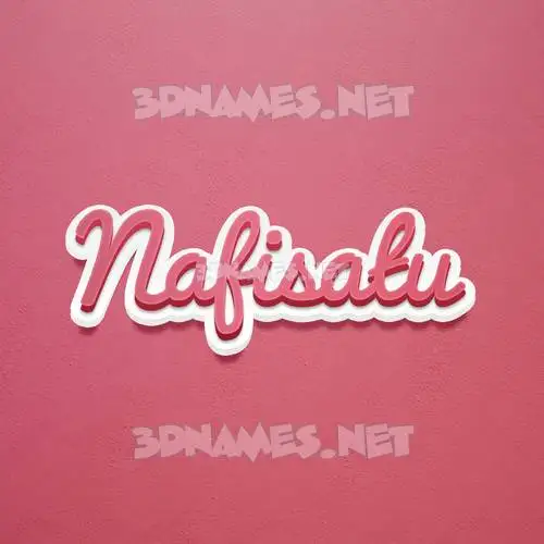 nafisatu in Red Scribble style - 3D name wallpaper nafisatu in Red Scribble style - 3D name wallpaper