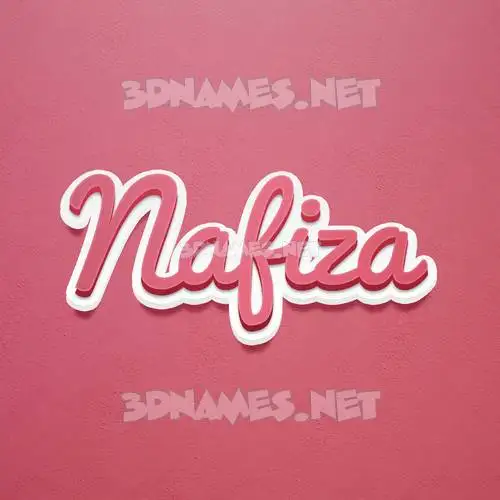 nafiza in Red Scribble style - 3D name wallpaper nafiza in Red Scribble style - 3D name wallpaper