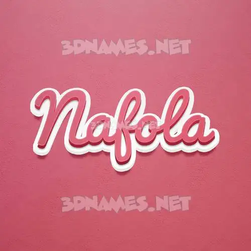nafola in Red Scribble style - 3D name wallpaper nafola in Red Scribble style - 3D name wallpaper