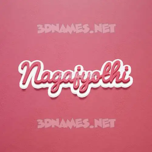 nagajyothi in Red Scribble style - 3D name wallpaper nagajyothi in Red Scribble style - 3D name wallpaper