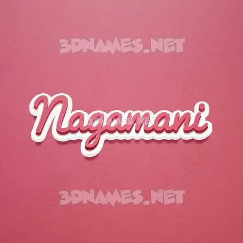 nagamani in Red Scribble style - 3D name wallpaper nagamani in Red Scribble style - 3D name wallpaper