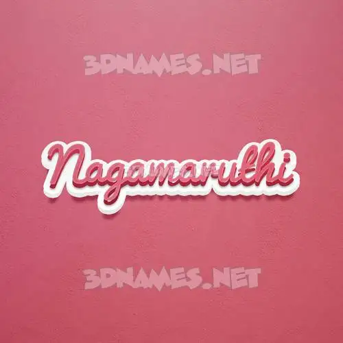 nagamaruthi in Red Scribble style - 3D name wallpaper nagamaruthi in Red Scribble style - 3D name wallpaper