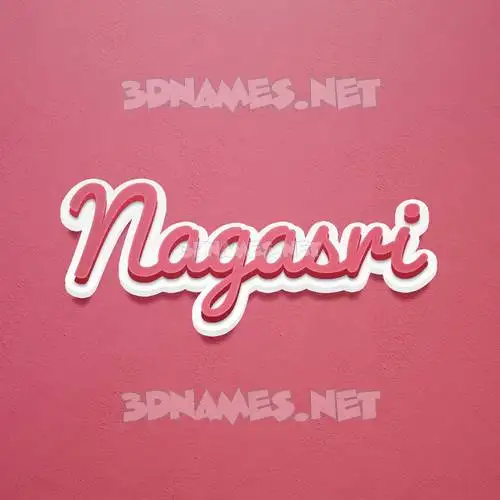 nagasri in Red Scribble style - 3D name wallpaper nagasri in Red Scribble style - 3D name wallpaper