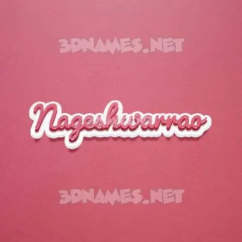 nageshwarrao in Red Scribble style - 3D name wallpaper nageshwarrao in Red Scribble style - 3D name wallpaper