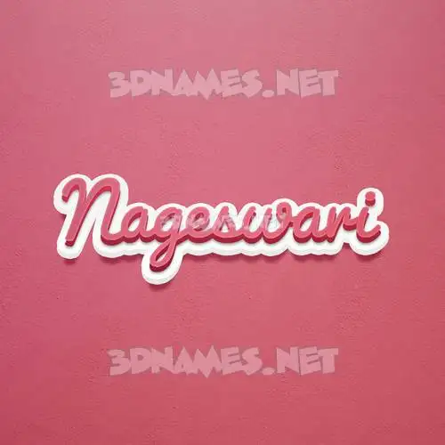 nageswari in Red Scribble style - 3D name wallpaper nageswari in Red Scribble style - 3D name wallpaper