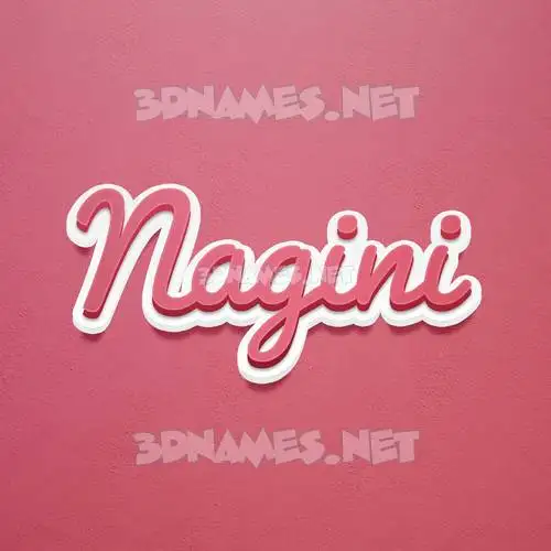nagini in Red Scribble style - 3D name wallpaper nagini in Red Scribble style - 3D name wallpaper