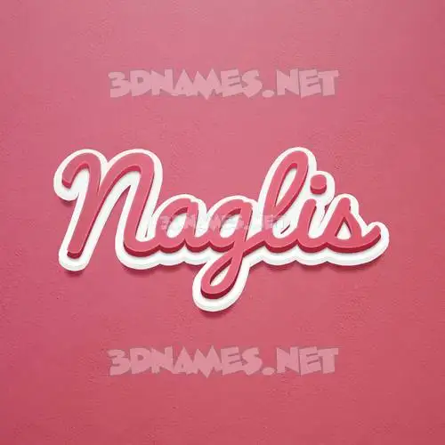 naglis in Red Scribble style - 3D name wallpaper naglis in Red Scribble style - 3D name wallpaper