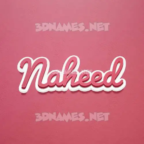 naheed in Red Scribble style - 3D name wallpaper naheed in Red Scribble style - 3D name wallpaper