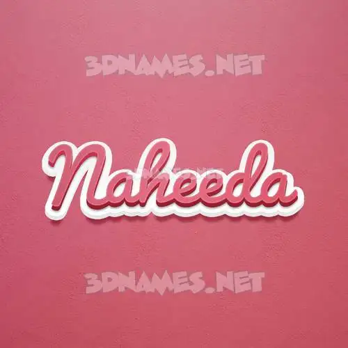 naheeda in Red Scribble style - 3D name wallpaper naheeda in Red Scribble style - 3D name wallpaper