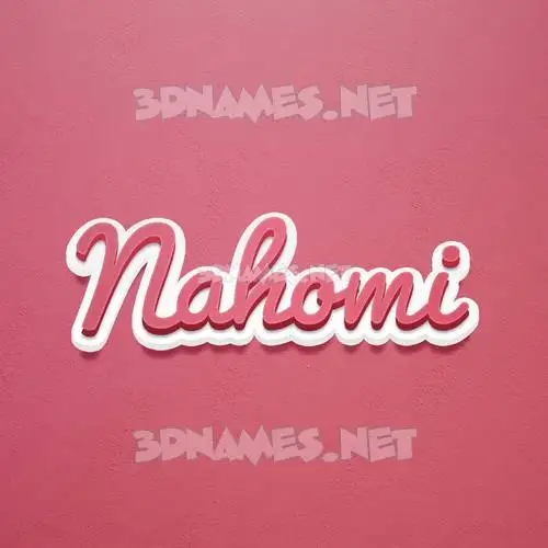 nahomi in Red Scribble style - 3D name wallpaper nahomi in Red Scribble style - 3D name wallpaper