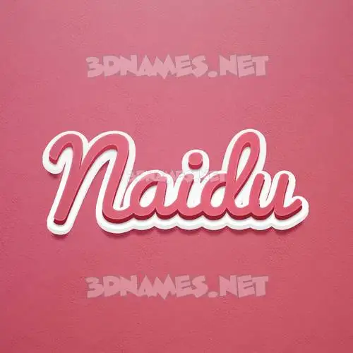 naidu in Red Scribble style - 3D name wallpaper naidu in Red Scribble style - 3D name wallpaper