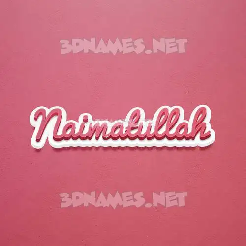 naimatullah in Red Scribble style - 3D name wallpaper naimatullah in Red Scribble style - 3D name wallpaper