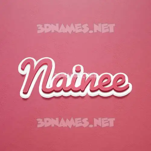 nainee in Red Scribble style - 3D name wallpaper nainee in Red Scribble style - 3D name wallpaper