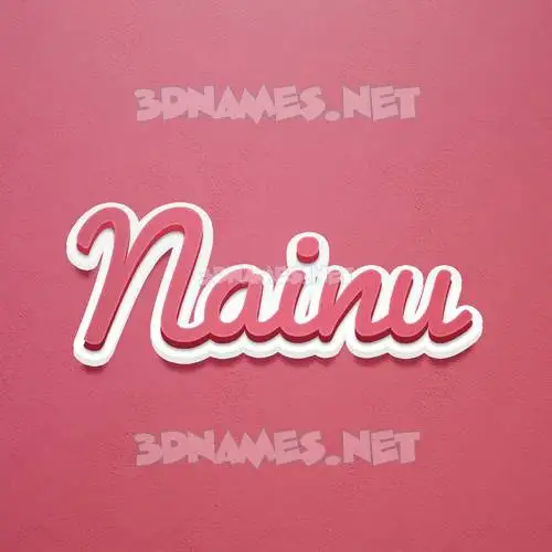 nainu in Red Scribble style - 3D name wallpaper nainu in Red Scribble style - 3D name wallpaper
