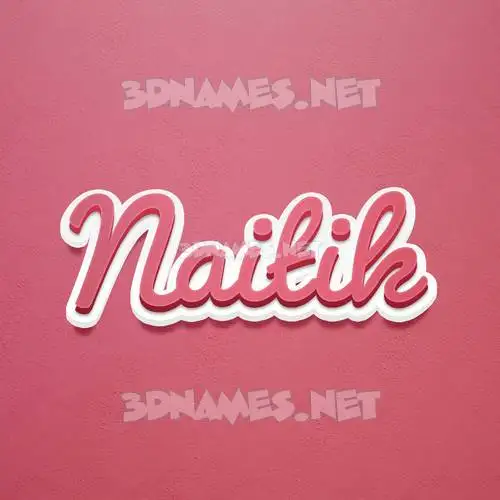 naitik in Red Scribble style - 3D name wallpaper naitik in Red Scribble style - 3D name wallpaper