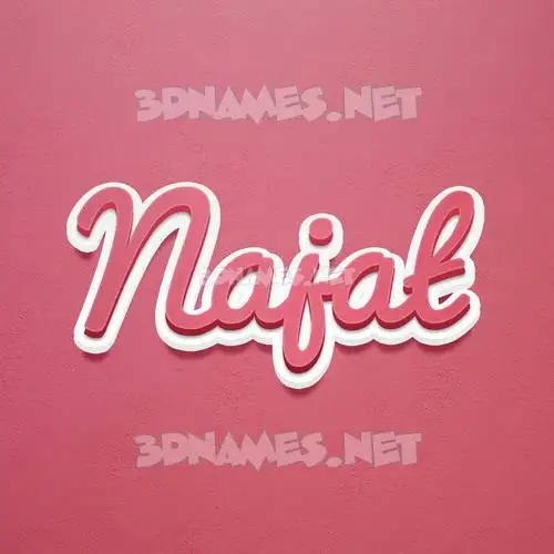 najat in Red Scribble style - 3D name wallpaper najat in Red Scribble style - 3D name wallpaper