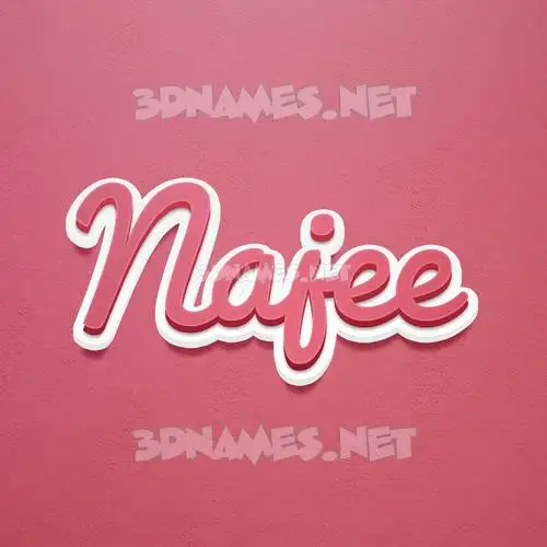 najee in Red Scribble style - 3D name wallpaper najee in Red Scribble style - 3D name wallpaper