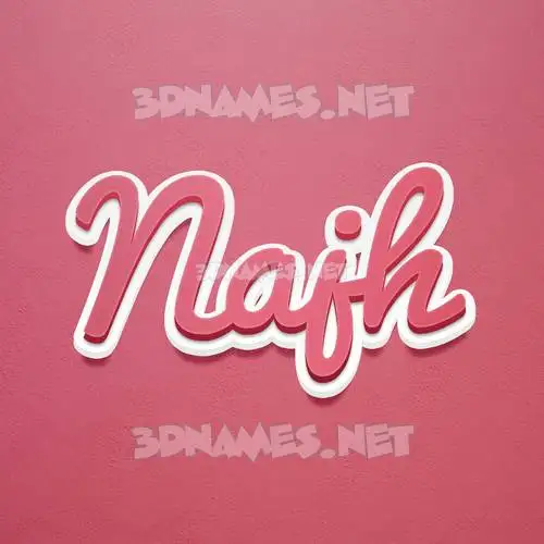 najh in Red Scribble style - 3D name wallpaper najh in Red Scribble style - 3D name wallpaper