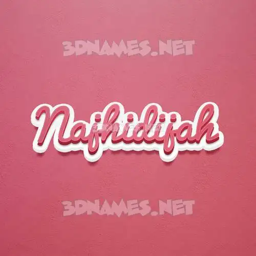 najhidijah in Red Scribble style - 3D name wallpaper najhidijah in Red Scribble style - 3D name wallpaper