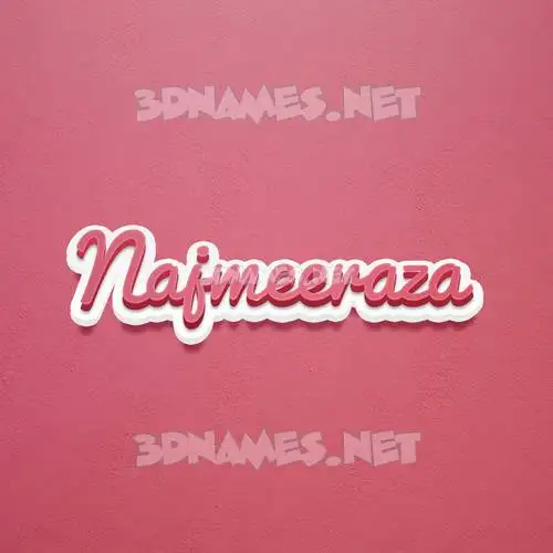 najmeeraza in Red Scribble style - 3D name wallpaper najmeeraza in Red Scribble style - 3D name wallpaper