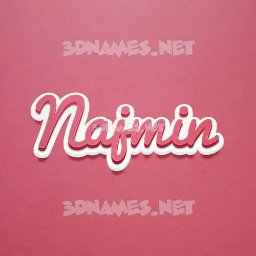 najmin in Red Scribble style - 3D name wallpaper najmin in Red Scribble style - 3D name wallpaper