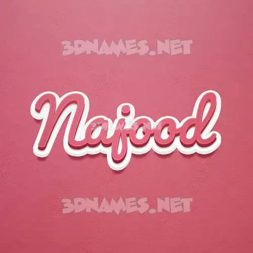 najood in Red Scribble style - 3D name wallpaper najood in Red Scribble style - 3D name wallpaper