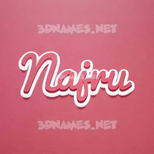 najru in Red Scribble style - 3D name wallpaper najru in Red Scribble style - 3D name wallpaper