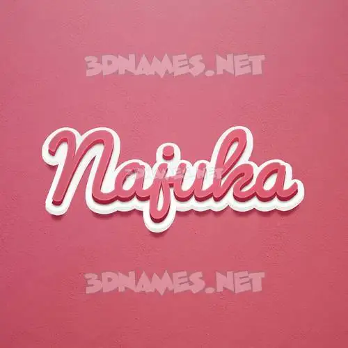 najuka in Red Scribble style - 3D name wallpaper najuka in Red Scribble style - 3D name wallpaper