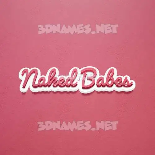 naked babes in Red Scribble style - 3D name wallpaper naked babes in Red Scribble style - 3D name wallpaper