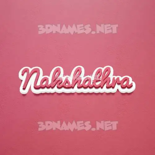 nakshathra in Red Scribble style - 3D name wallpaper nakshathra in Red Scribble style - 3D name wallpaper