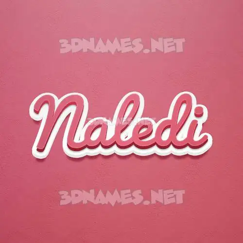 naledi in Red Scribble style - 3D name wallpaper naledi in Red Scribble style - 3D name wallpaper